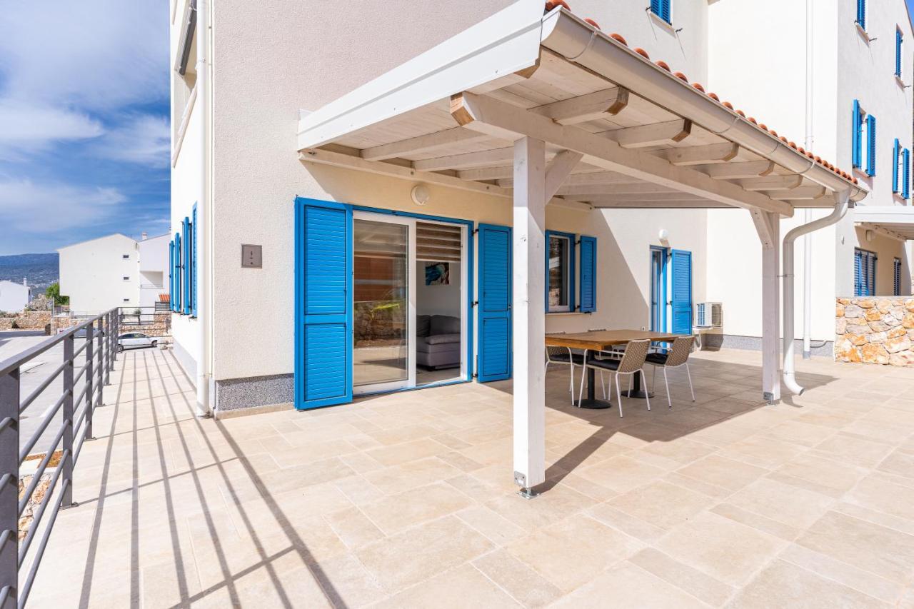 Ferienwohnung Blue Sorbeto Cres Exterior foto